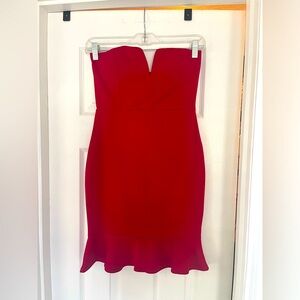 Red Guess dress